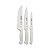 JOGO FACAS INOX 3PC PREMIUM BRA - Imagem 1