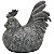 FIGURA DECORATIVA - GALO - Imagem 1