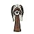 FIGURA DE RESINA PRATA- ANJO- 21 CM - Imagem 1