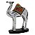 FIGURA DECORATIVA DE RESINA CAMELO - Imagem 1