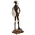 FIGURA DECORATIVA DE RESINA GUERREIRO - Imagem 1