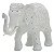 FIGURA DECORATIVA DE RESINA - ELEFANTE - Imagem 1