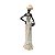 FIGURA DECORATIVA POLIRESINA AFRICANA DECORADO 12x9x40cm - Imagem 1