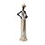 FIGURA DECORATIVA POLIRESINA AFRICANA DECORADO 12x9x40cm - Imagem 4