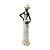 FIGURA DECORATIVA POLIRESINA AFRICANA DECORADO 12x9x40cm - Imagem 2
