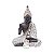 FIGURA DECORATIVA POLIRESINA BUDA DECORADO 15x9x21cm - Imagem 2