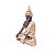 FIGURA DECORATIVA POLIRESINA BUDA DECORADO 12x7x17cm - Imagem 4