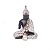 FIGURA DECORATIVA POLIRESINA BUDA DECORADO 14x6x19cm - Imagem 3