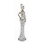 FIGURA DECORATIVA RESINA AFRICANA 8x7x34cm - Imagem 1