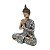 FIGURA DECORATIVA RESINA BUDA REZANDO 17x11x22cm - Imagem 3