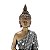 FIGURA DECORATIVA RESINA BUDA SENTADO 15x9x22cm - Imagem 3