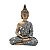 FIGURA DECORATIVA RESINA BUDA SENTADO 15x9x22cm - Imagem 1