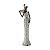 FIGURA DECORATIVA RESINA AFRICANA 10x7x33cm - Imagem 2