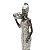 FIGURA DECORATIVA RESINA AFRICANA 10x7x33cm - Imagem 4