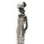 FIGURA DECORATIVA RESINA AFRICANA 7x6x29cm - Imagem 4