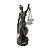 FIGURA DECORATIVA RESINA DAMA JUSTIÇA 17x15x35cm - Imagem 1