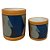 CONJ. DE CACHEPOTS DE CERAMICA - 2PCS G: 14CM X 17,5CM P: 12 - Imagem 1