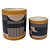 CONJ. DE CACHEPOTS DE CERAMICA  - 2PCS G: 14CM X 17,5CM P: 1 - Imagem 1