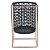 CACHEPOT EM METAL PRETO E COBRE 13CM X 13CM X 21,5CM - Imagem 1