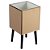 CACHEPOT DE ESPELHO COBRE 13CM X 13CM X 25CM - Imagem 1
