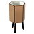 CACHEPOT DE ESPELHO COBRE 12CM X 13.5CM X 25CM - Imagem 1