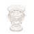 CACHEPOT DE CRISTAL DE CHUMBO DIAMANTE 7,2x5,8x10cm - Imagem 1