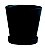 KIT CACHEPOT EM TERRACOTA - 3 PCS - Imagem 2