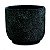 CACHEPOT PRETO EM CIMENTO - Imagem 1