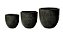 KIT CACHEPOT DE PISO EM CIMENTO - 3 PCS - Imagem 3
