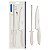 JOG FACA/CHAIRA INOX 2PC PLENUS OFF - Imagem 1