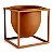 KIT CACHEPOT TERRAC EM METAL COM SUPORTE - 3 PCS - Imagem 7