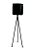 KIT CACHEPOT PRETO EM METAL COM SUPORTE- 3 PCS - Imagem 5