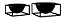 KIT CACHEPOT PRETO EM METAL COM SUPORTE- 2 PCS - Imagem 5
