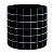 KIT CACHEPOT PRETO EM CIMENTO - 3 PCS - Imagem 4