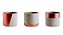 KIT CACHEPOT NUDE E COBRE EM CIMENTO - 3 PCS - Imagem 7