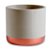 KIT CACHEPOT NUDE E COBRE EM CIMENTO - 3 PCS - Imagem 6