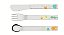 JG.TALHER.ACO INOX UNIS.3P.ALLEGRIA - Imagem 1