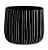 KIT CACHEPOT PRETO EM CIMENTO - 3 PCS - Imagem 4
