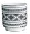 KIT CACHEPOT BRANCO EM CERAMICA - 2 PCS - Imagem 1