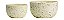KIT CACHEPOT AREIA EM CERAMICA - 2 PCS - Imagem 2