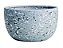KIT CACHEPOT CINZA EM CERAMICA - 2 PCS - Imagem 1