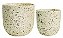 KIT CACHEPOT AREIA EM CERAMICA - 2 PCS - Imagem 2