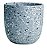 KIT CACHEPOT CINZA EM CERAMICA - 2 PCS - Imagem 1