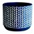 KIT CACHEPOT AZUL EM CIMENTO - 3 PCS - Imagem 1