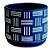 KIT CACHEPOT AZUL EM CIMENTO - 3 PCS - Imagem 2
