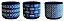 KIT CACHEPOT AZUL EM CIMENTO - 3 PCS - Imagem 3