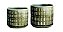 KIT CACHEPOT OLIVA  EM CERAMICA - 2 PCS - Imagem 2