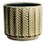 KIT CACHEPOT CINZA EM CERAMICA - 2 PCS - Imagem 1