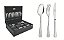 FAQUEIRO ACO INOX 130PCS C/ESTOJO - Imagem 1