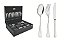 FAQUEIRO ACO INOX 130PCS C/ESTOJO - Imagem 1